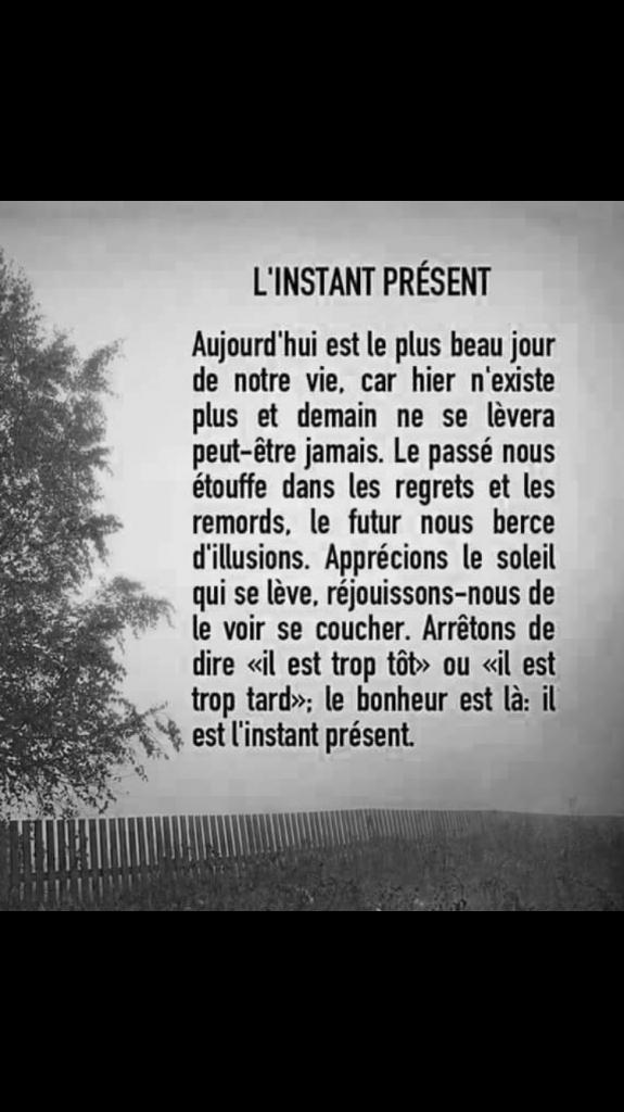 L'instant Présent